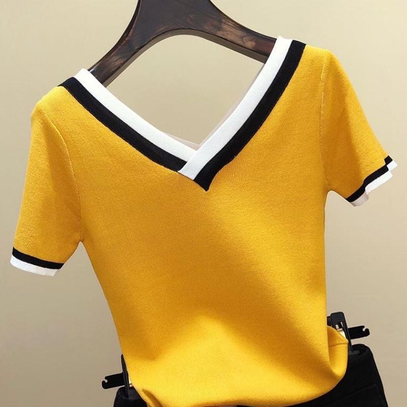V-Neck Short Sleeve Shirt