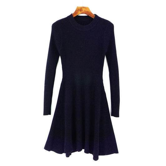 Long Sleeve Knitted Dress