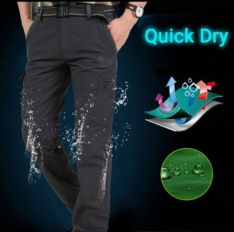 Breathable Waterproof Quick Dry Cargo Pants