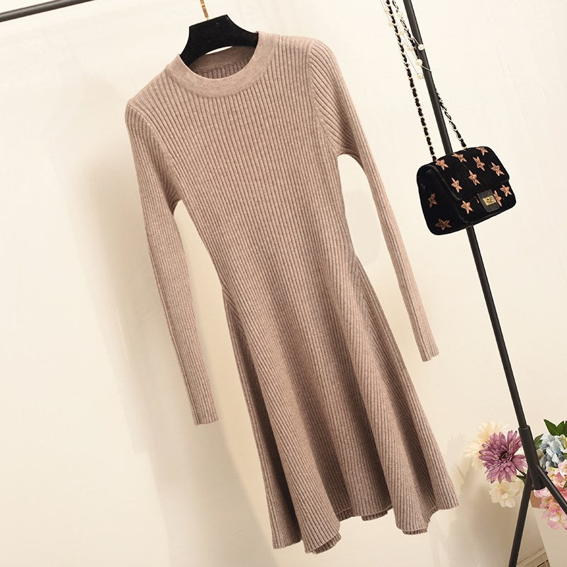 Long Sleeve Knitted Dress