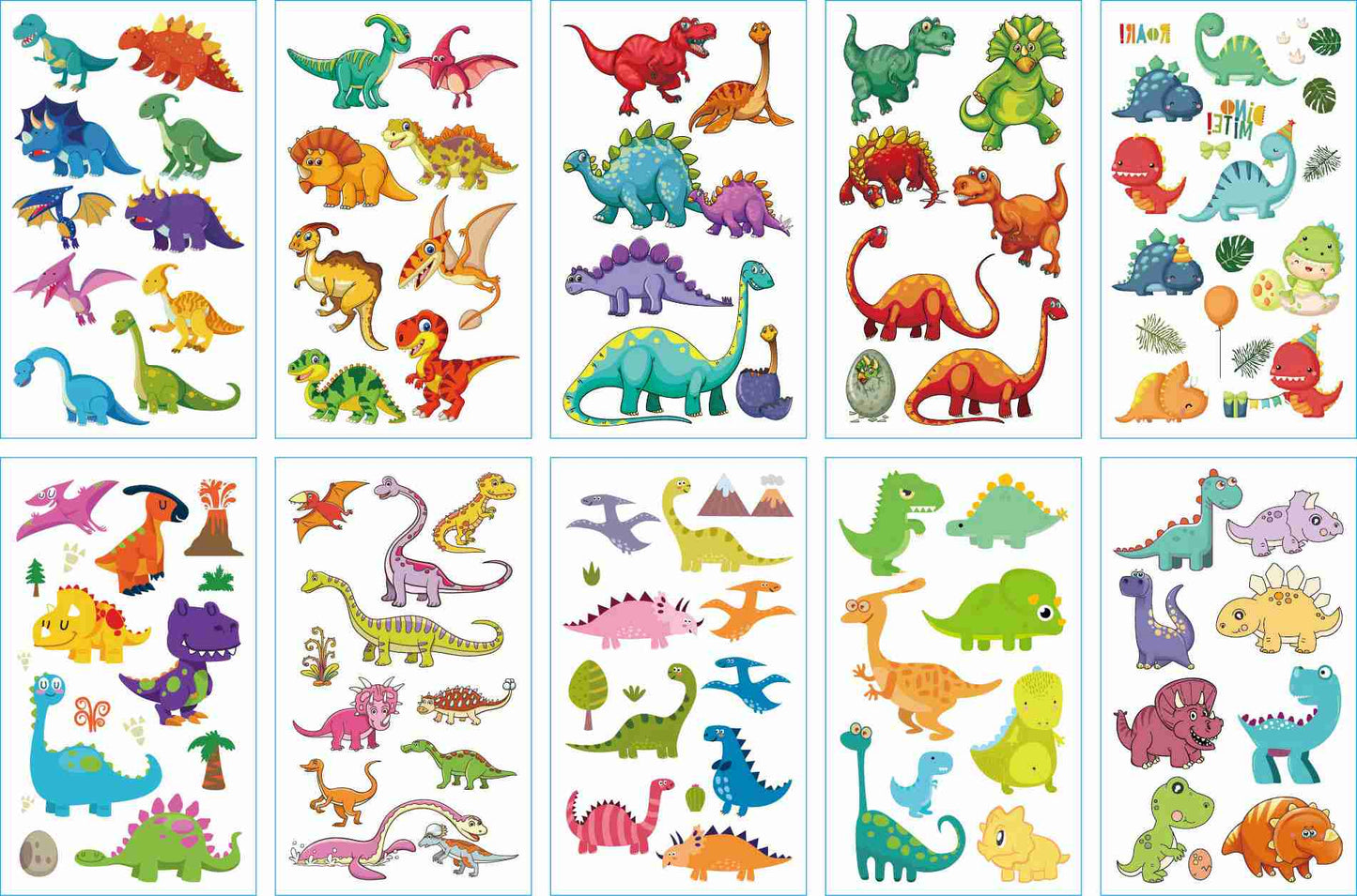 10pc Variety Sticker