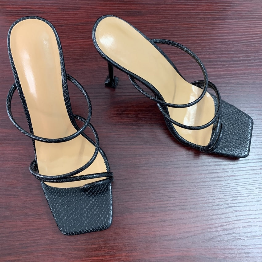 Mule Heel Sandals