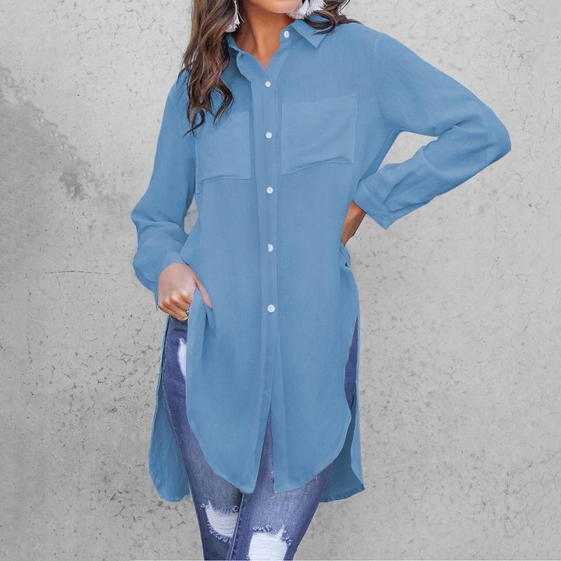 Oversized Tunic Blouse