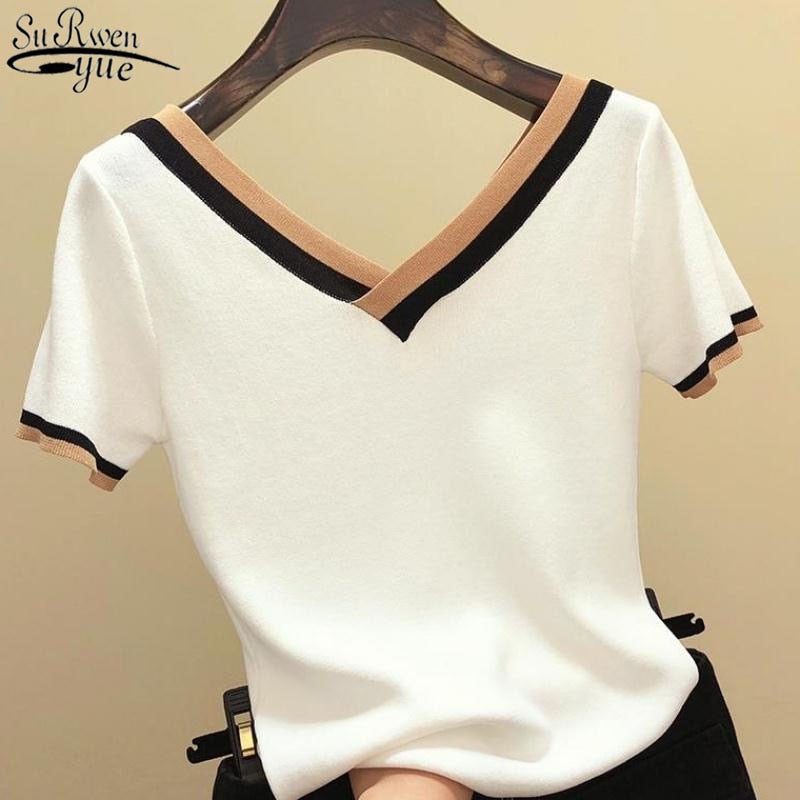 V-Neck Short Sleeve Shirt