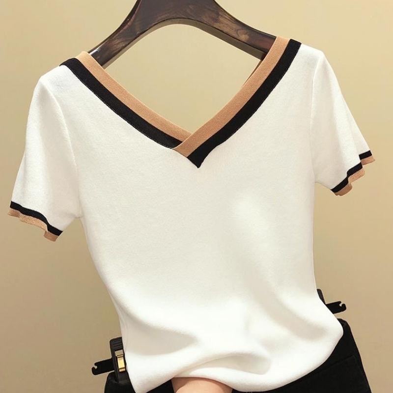 V-Neck Short Sleeve Shirt