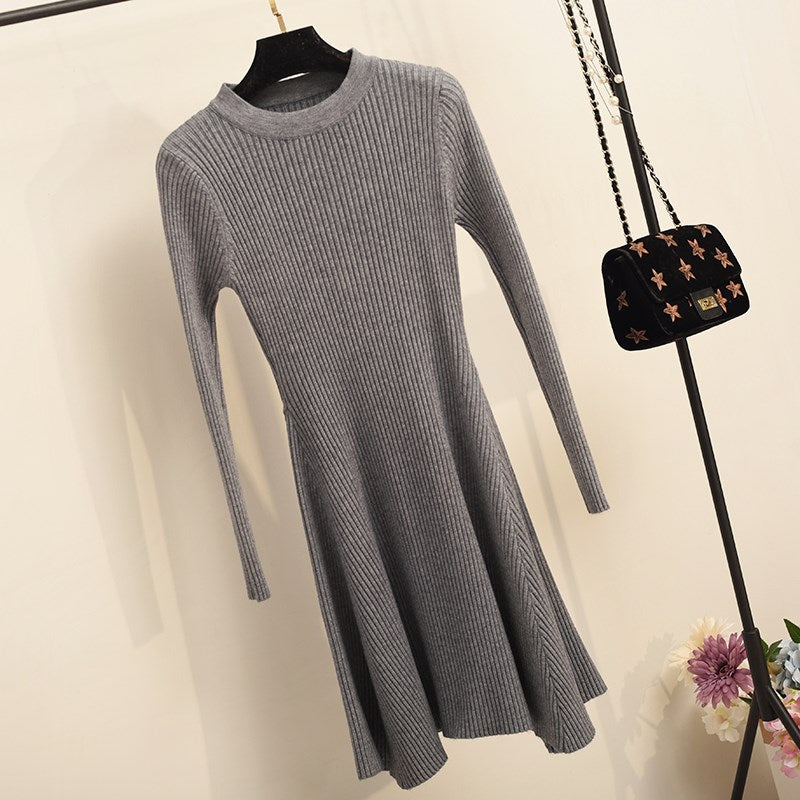 Long Sleeve Knitted Dress