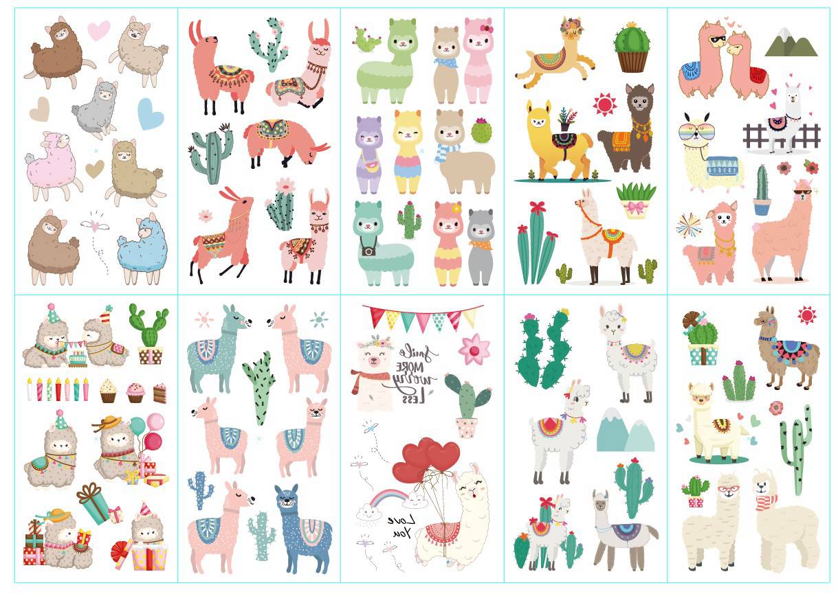 10pc Variety Sticker