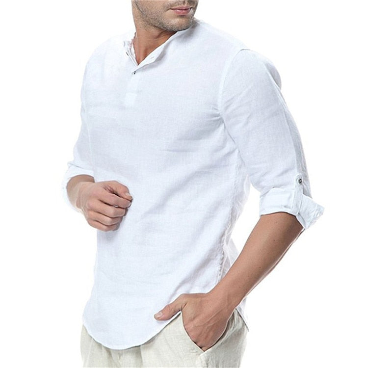 Breathable Men's Beach Shirt