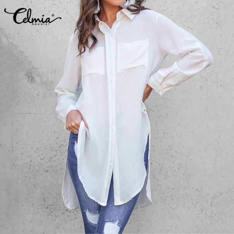 Oversized Tunic Blouse