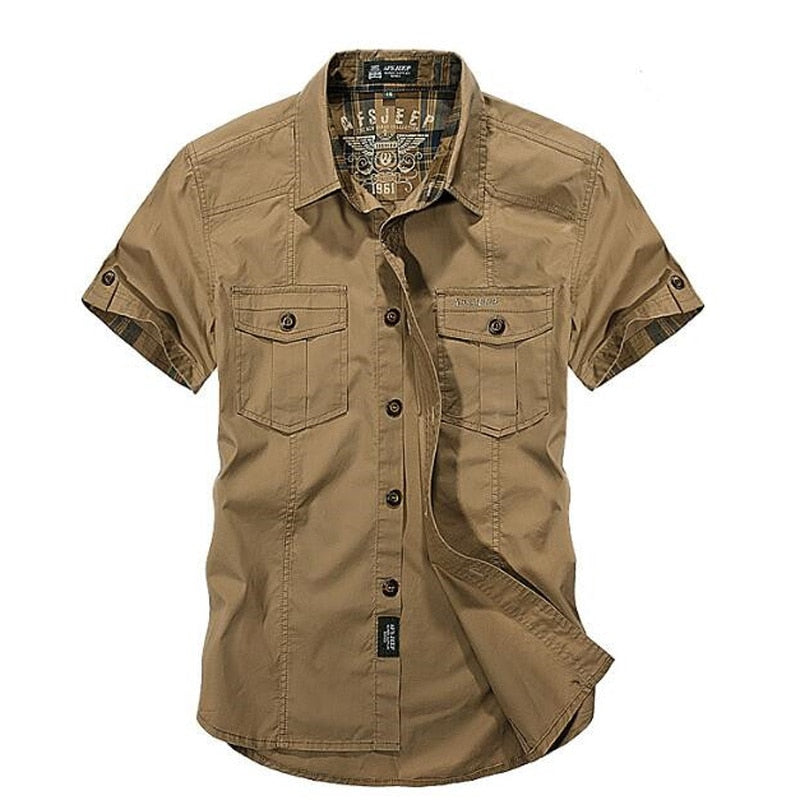 Breathable Chemise homme Loose Shirt