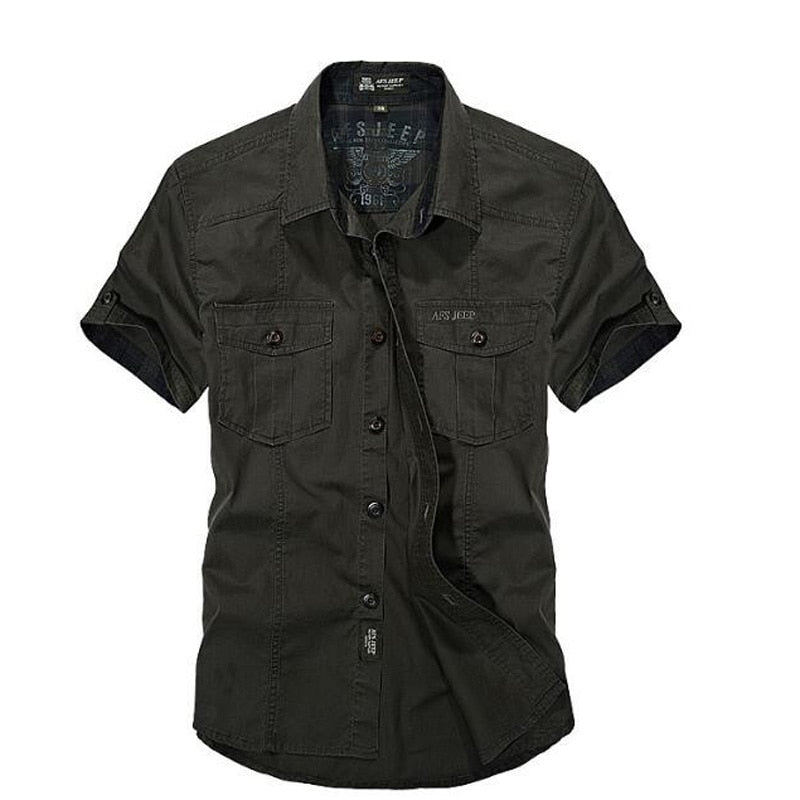 Breathable Chemise homme Loose Shirt