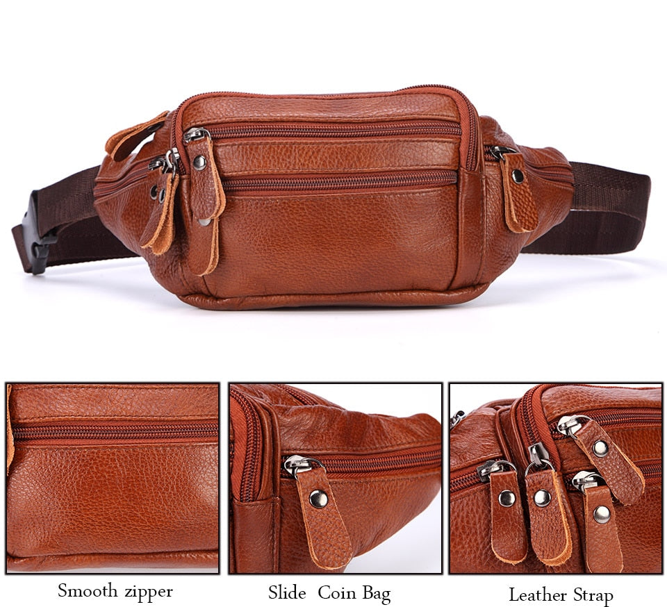 Men Genuine Leather Bag