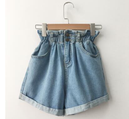 High Waist Denim Shorts