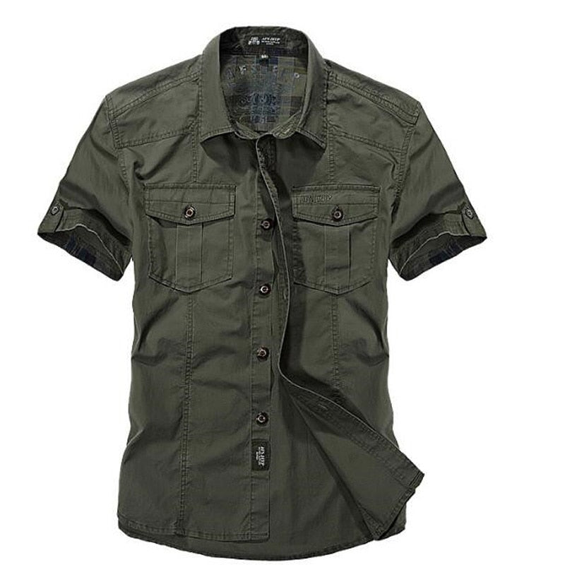 Breathable Chemise homme Loose Shirt