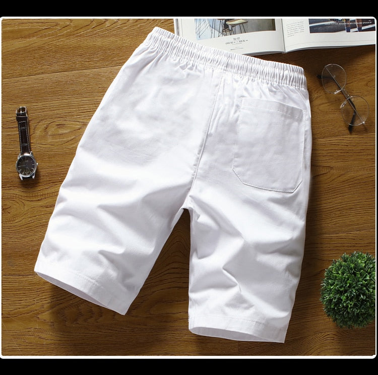 Breathable Shorts with Elastic Waist Band