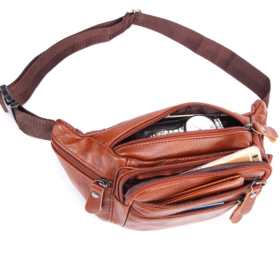 Men Genuine Leather Bag