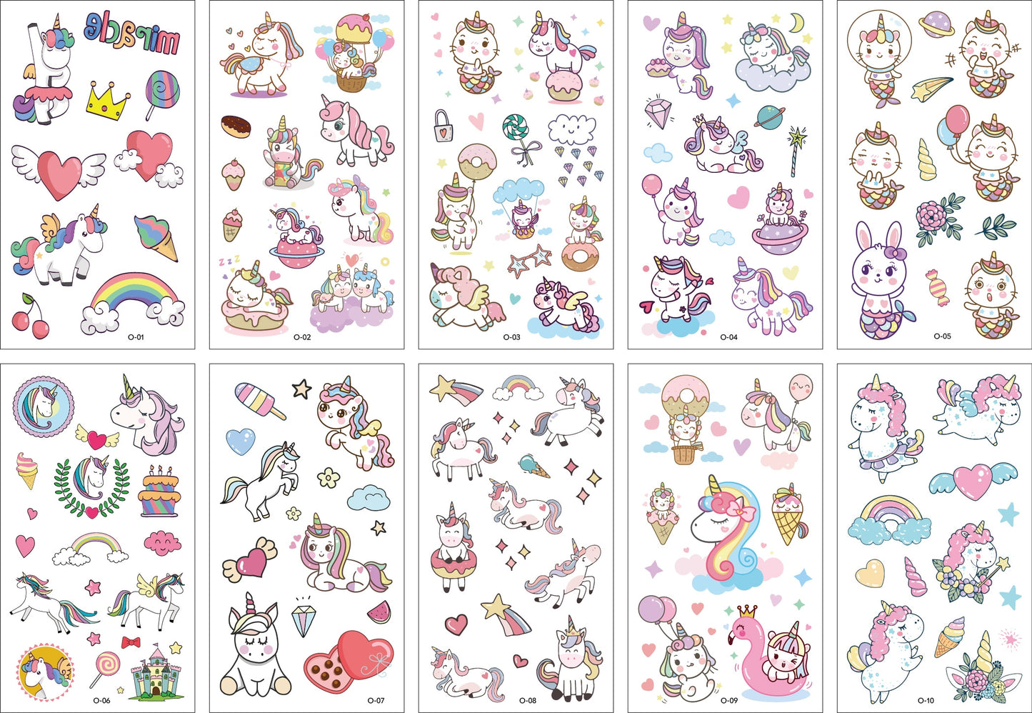 10pc Variety Sticker